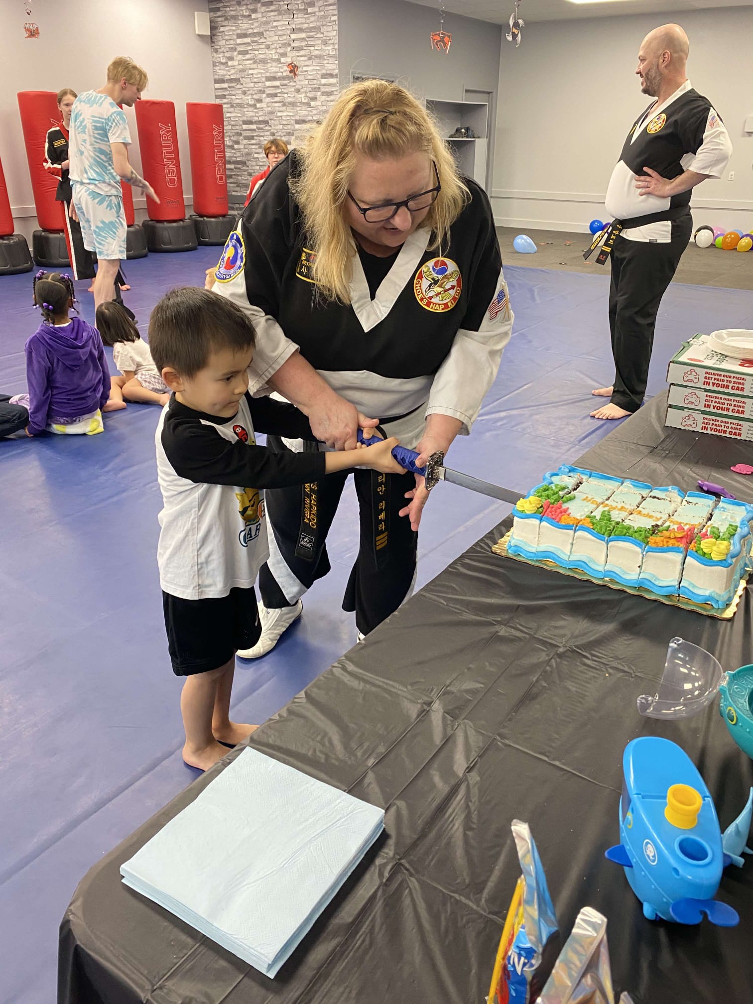 karate birthday parties in flowery branch